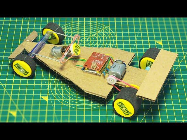 How To Make Amazing F1 Car - Remote Control (Out of Cardboard DIY)