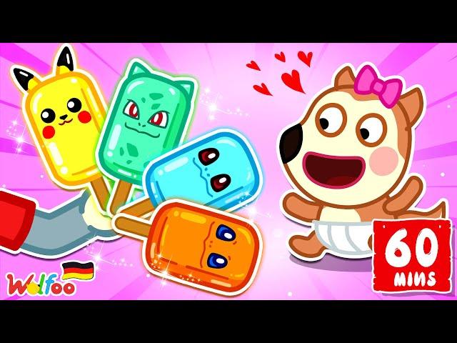 Wolfoo GeschichteDas ist Eis – Wolfoo macht Pokémon Eis für Babys @WolfooDeutsch