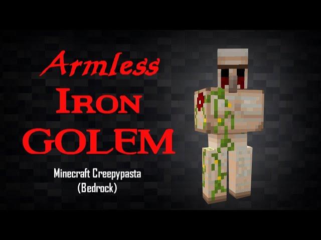 ARMLESS IRON GOLEM! Minecraft Creepypasta (Bedrock) - Longplay