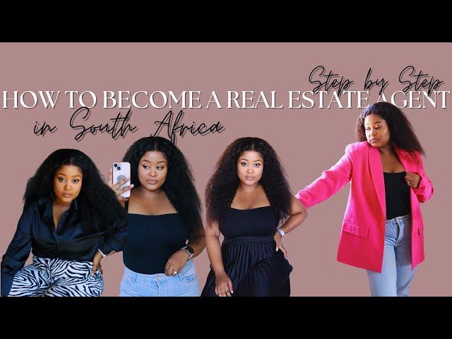 HOW TO BECOME A REAL ESTATE AGENT IN SOUTH AFRICA || STEP BY STEP GUIDE WITH JOB LINKS