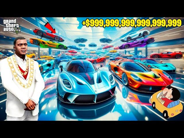 Franklin Garbage Man Become Super BILLIONAIRE RICH LIFE in GTA5 || SumitOP