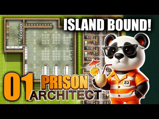 I'm Building a PRISON PARADISE on a Deserted Island! | Ep 1 | Prison Architect