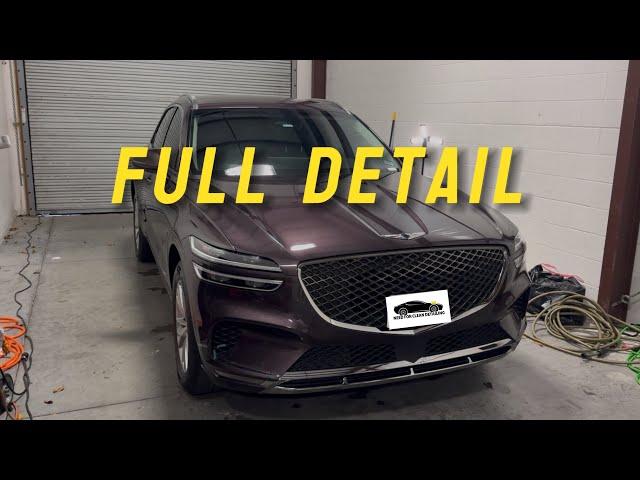 DETAILING A GENESIS GV70 SUV 