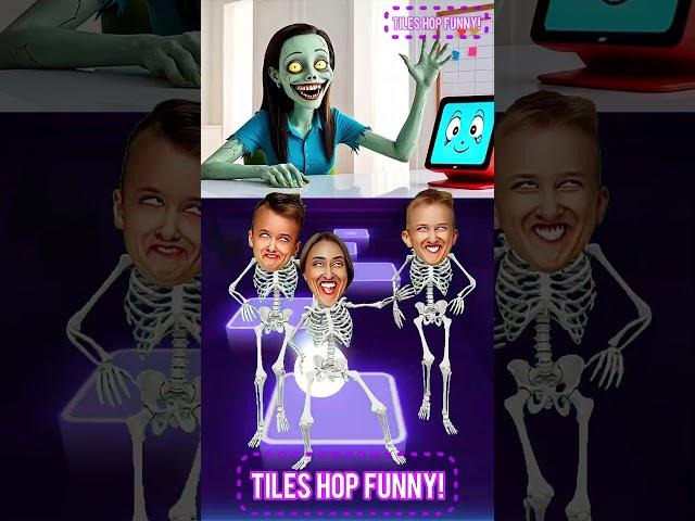 Vlad and Niki Zombies Dame Tu Cosita | Coffin Dance Song Cover | Tiles Hop #tileshop #vladandniki