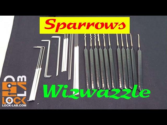 (881) Review: Sparrows WIZWAZZLE Lock Pick Set