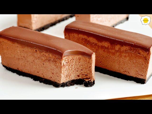 Chocolate Mousse No Oven no bake No Gelatin Chocolate