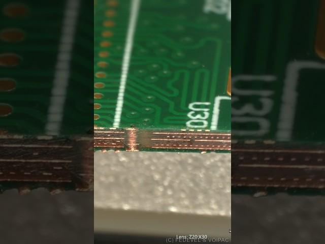 Inside of a multilayer PCB