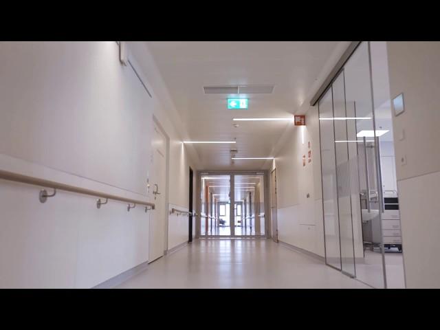 dormakaba Interior Glass Systems- Success story University hospital St. Poelten