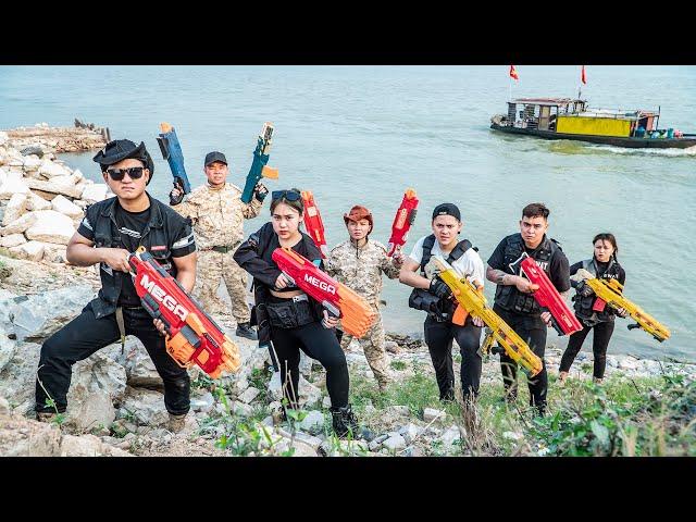 LTT Game Nerf War : Captain Warriors SEAL X Nerf Guns Fight Underworld Criminals Group Mr Zero Scazy