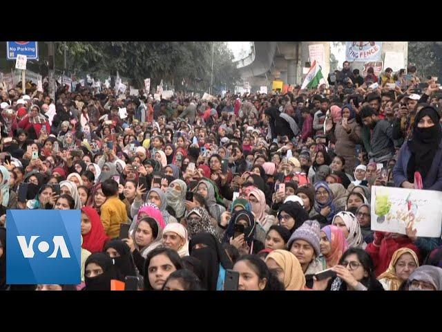 Protesters March Against Controversial Citizenship Law in India