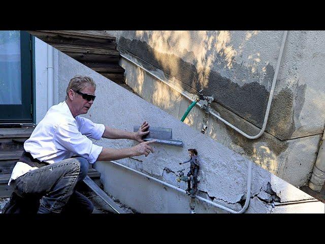 Painters, replace buckling stucco before painting