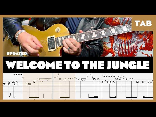 Guns N' Roses - Welcome to the Jungle (remake) - Guitar Tab | Lesson | Cover | Tutorial