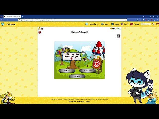 Chibi Furry Fae Vtuber Tries Neopets in 2023!