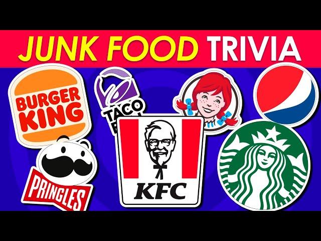  Can You Pass This Junk Food Trivia?   | Fast Food Trivia