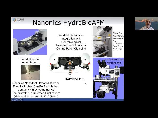 The Hydra BioAFM Nanonics' system.