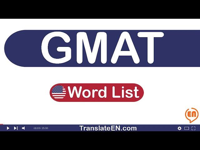 Ultimate GMAT Vocabulary List: The 7700  Best Words to Know, Part 2 | TranslateEN.com