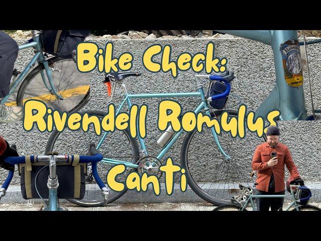 Rivendell Romulus bike check