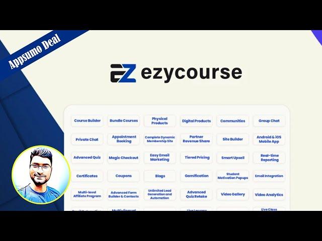 EzyCourse Review: Create and Sell Online Courses, Services, and Products | Appsumo Deal