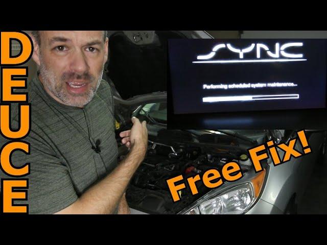 Ford Sync Radio Fixed!