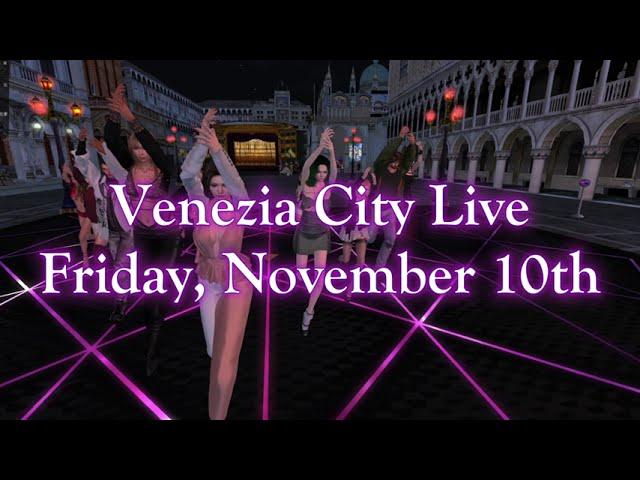 Venezia City Live  2023/11/10 　ベネチア-ARIA サンマルコ広場　#Secondlife