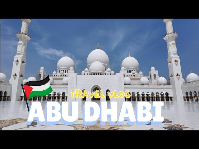 Abu Dhabi Vlog  Day Trip to Explore the Capital of the UAE | Don't forget to turn on subtitle