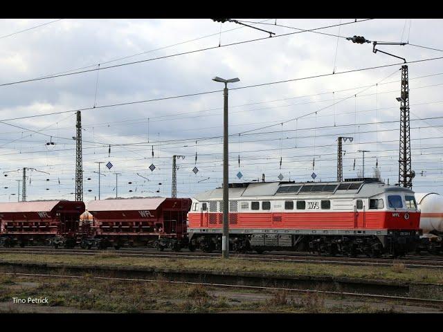 Bahnalltag in Großkorbetha am 12.03.2021 - Ludmilla, Lokballett und eine Bonus-Lady!