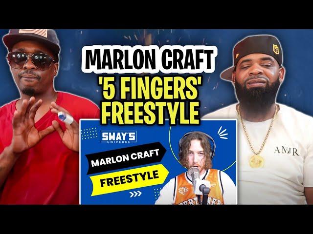 AMERICAN RAPPER REACT TO -Marlon Craft '5 Fingers' Freestyle | SWAY’S UNIVERSE