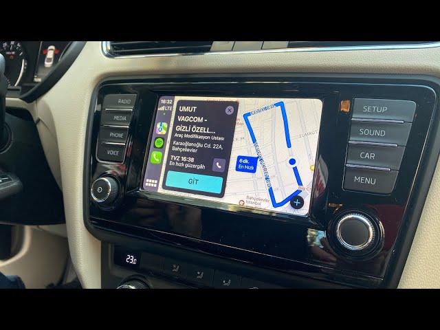 Skoda Octavia SmartLink Açma, Skoda CarPlay, Android Auto, Full Link Aktivasyonu, Performans Ekranı