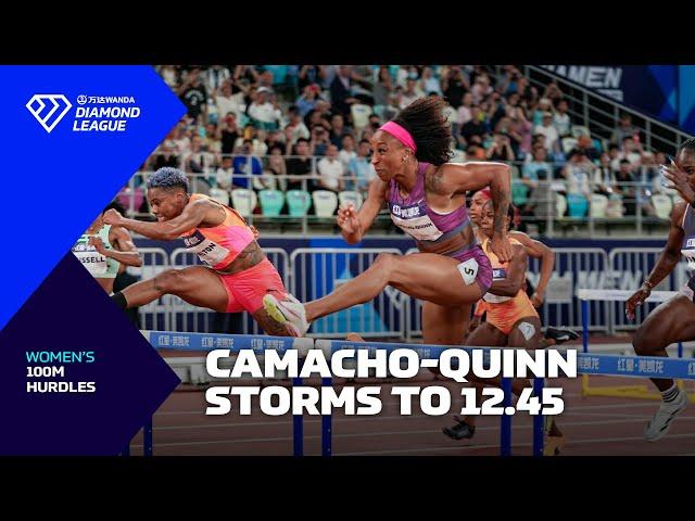 Jasmine Camacho-Quinn edges Devynne Charlton in Xiamen 100m hurdles - Wanda Diamond League 2024