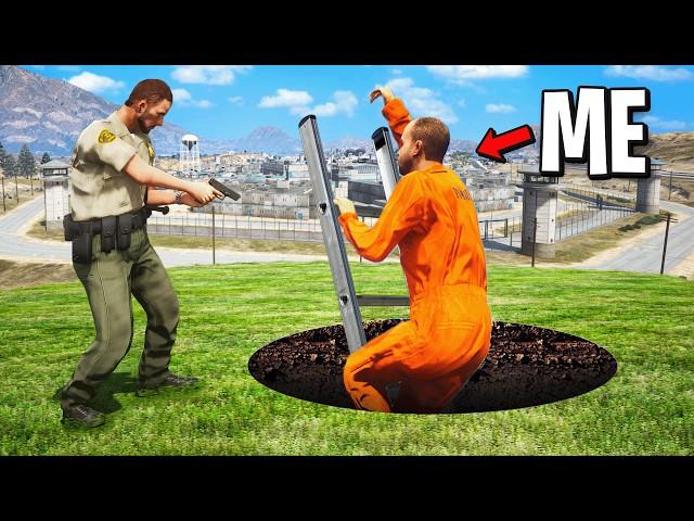 Escaping MAX SECURITY Prison in GTA 5!