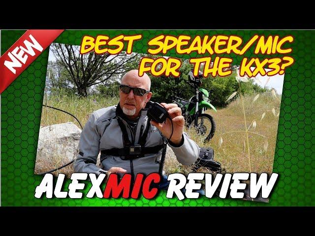 AlexMic: The best Mic & Speaker for the Elecraft KX3? | K6UDA Radio