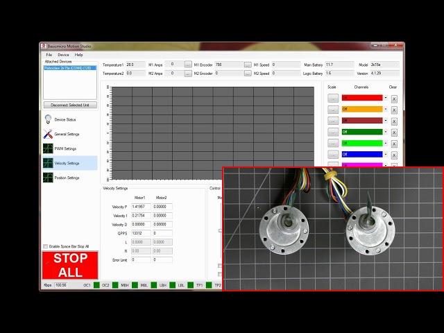 Auto Tuning with Motion Studio