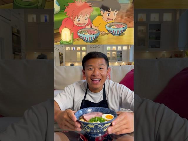 Ramen From Ponyo #animefood #ponyo