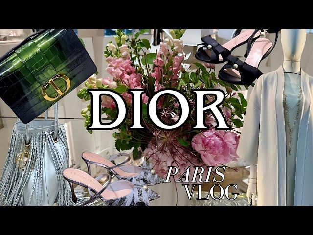 DIOR Collection : Bags, Shoes & Accessories - DIOR Boutique Tour | Paris Fashion Vlog | 4K