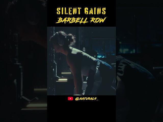 Silent Gains: ASMR Gym - Barbell Row