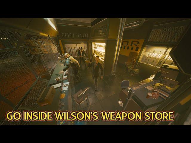 How to Go Inside Weapon Store in Megabuilding H10 [Cyberpunk 2077]