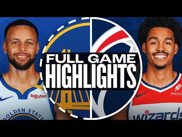 WARRIORS at WIZARDS | FULL GAME HIGHLIGHTS | November 4, 2024