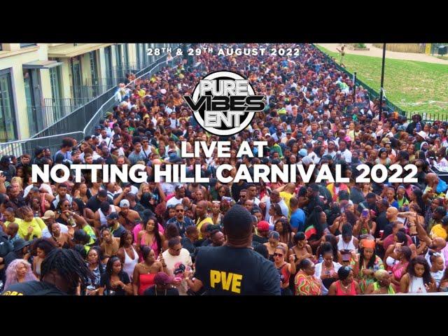 Pure Vibes Ent - Live At Notting Hill Carnival - Volcano Sound & Saxon Sound! (August 2022)