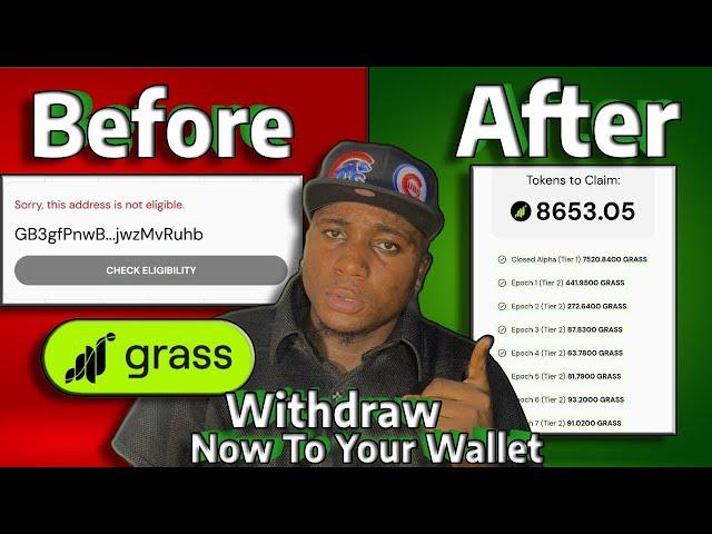GRASS AIRDROP SEASON 2 CLAIM  (Withdraw Now) WALLET CONNECTION UPDATE