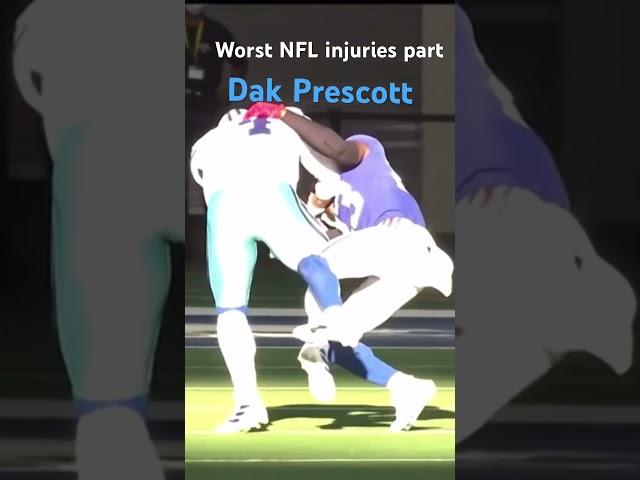 Worst injuries in sports  #sadfootball #football #dakprescott #NFL #dallascowboys