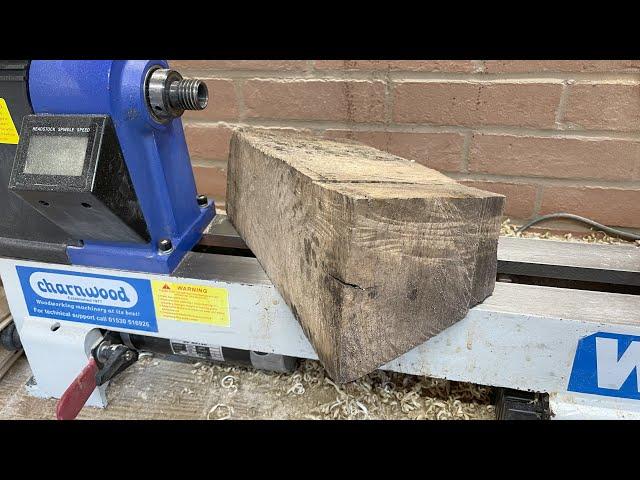 Hiding in the wood pile! - Log to high figured Ash Bowl - Wood turning