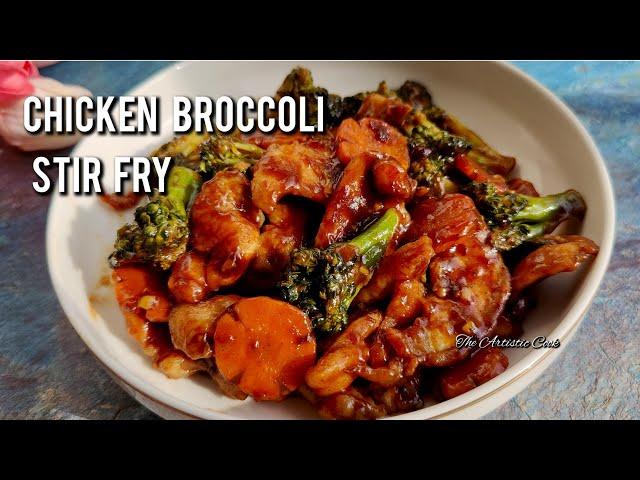 Chicken And Broccoli Stir Fry Chinese Style | Chicken with Broccoli Recipe | Chinese Stir Fry
