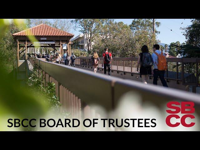 SBCC Board of Trustees 2/28/2019