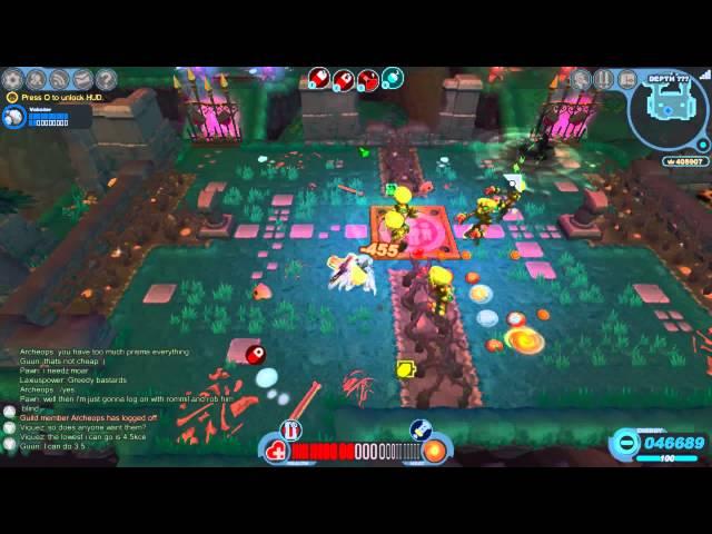 Spiral Knights - Shadow Lair Solo - Snarbolax (Depth 1)