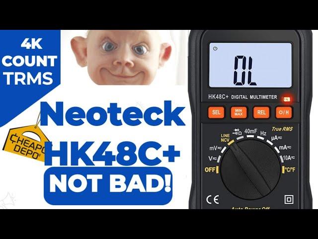 Neoteck HK48C+ CHEAP-O Multimeter Review & Teardown!