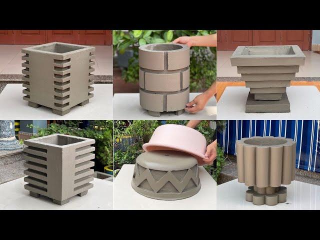 6 Project Beautiful Plant Pot From Cement - You'll Want To Make For Your Garden