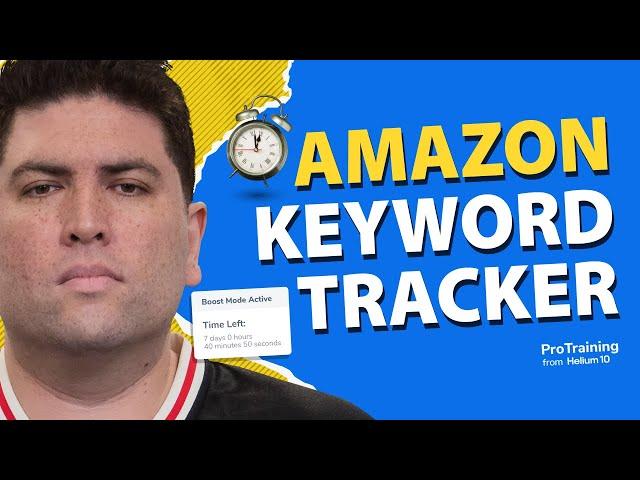 How to Track Your Amazon Keyword Ranks Daily Or Hourly | Keyword Tracker Pro Training