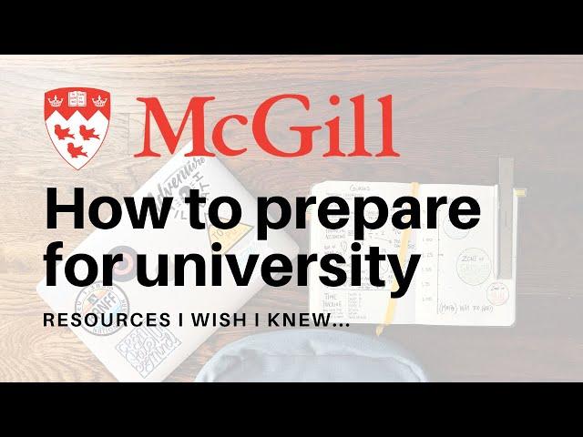 McGill University Tips and Tricks