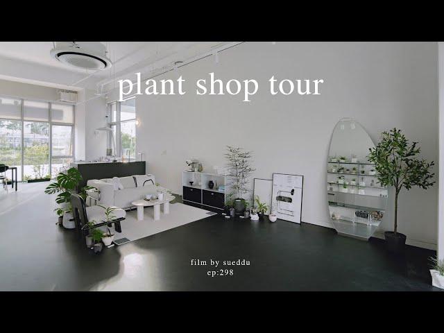 Furniture and Decor for a Stylish Space  Plant Shop Tour