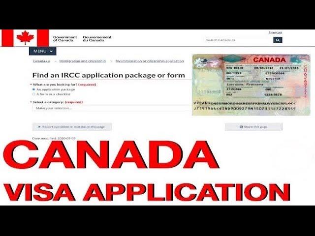 কানাডা ভিসা ফর্ম অনলাইনে কীভাবে পূরণ করবেন।How to fill Canada Visa online application form.IRCC 2022